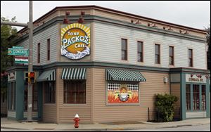 Tony Packo's main restaurant at 1902 Front Street in Toledo, Ohio.
