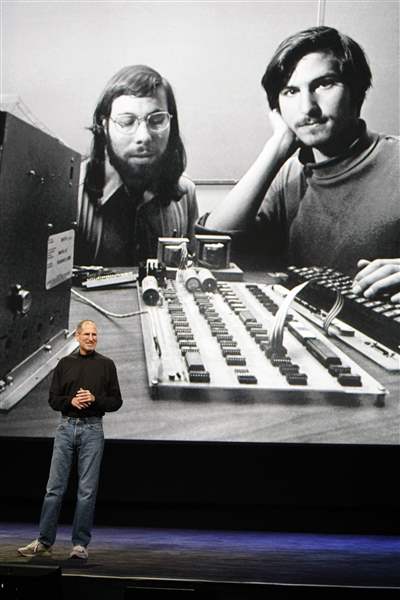 Steve-Jobs-Steve-Wozniak-Apple-event-San-Francisco