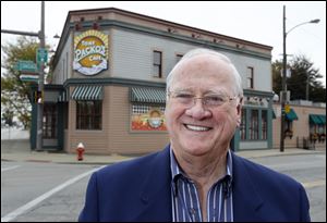 Bob Bennett made a $5.5M bid this month in the court-ordered sale of Tony Packo's Inc. Bennett Management Corp, a Maumee firm, owns 26 Burger Kings in three states.