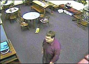 Police: Man fondled girl at library