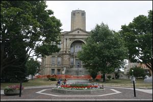 The Seneca County Courthouse in Tiffin, Ohio.