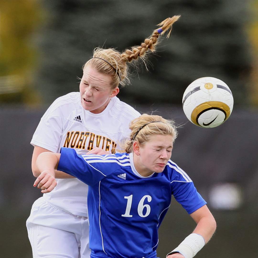 Northview-s-Emily-Felser-heads-the-ball-over-Anthony-Wayne-s-Susan-Nutter