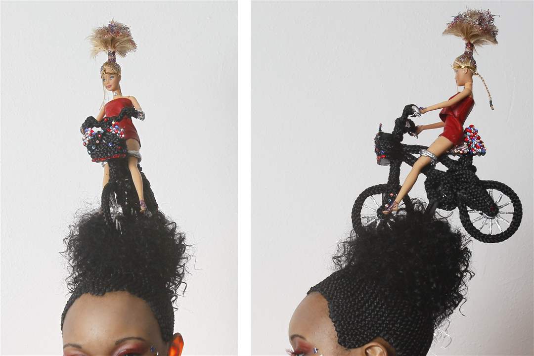 Hairshow-Explosion-Nikki-Hill-Barbie-bike