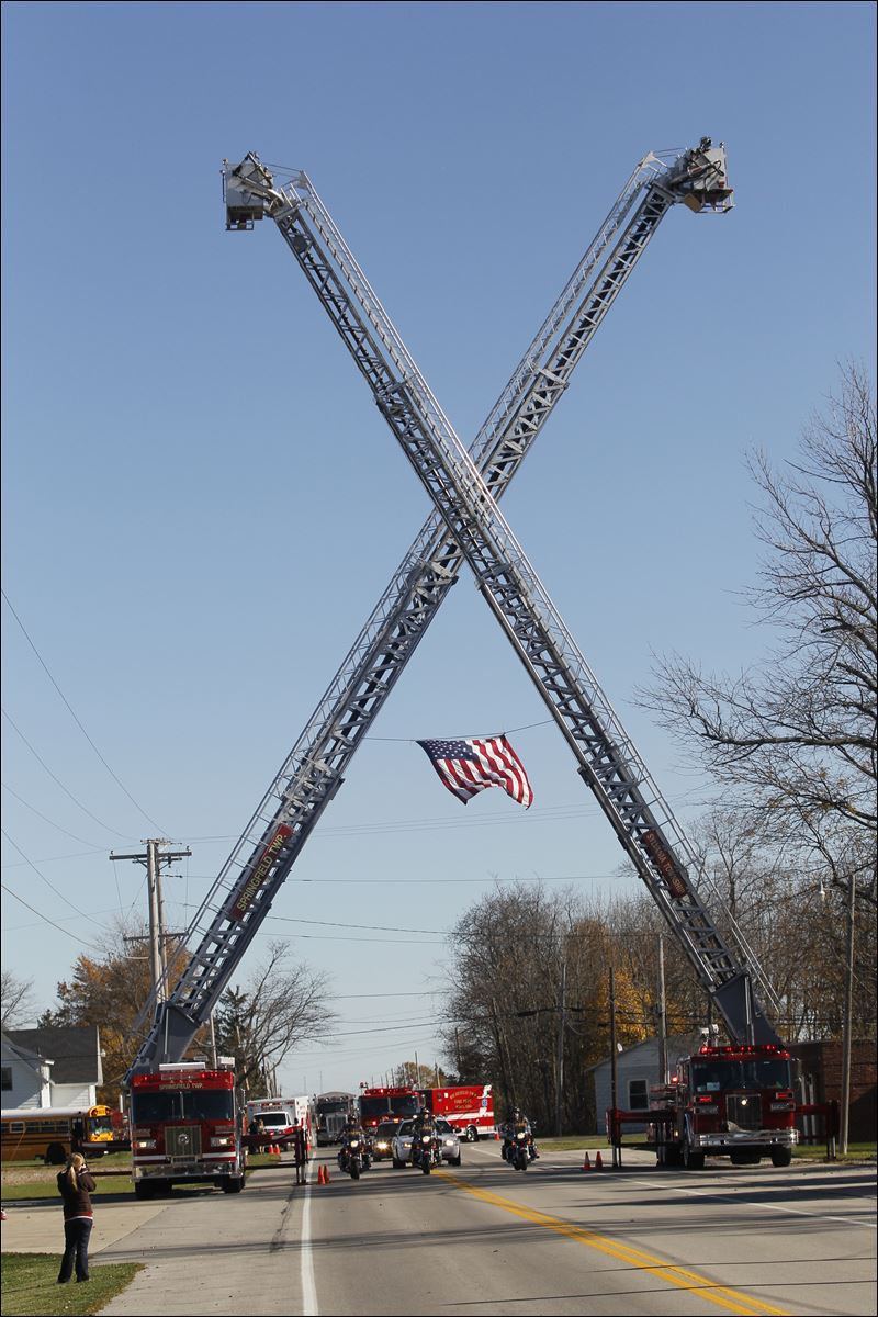 Fallen firefighter laid to rest Toledo Blade