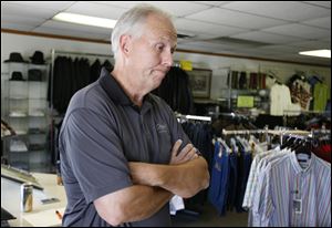 Doug Shaw, owner of Shaw's Clothing and a Wauseon city councilman.