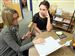 Perysburg-Christin-Lee-Maddie-DeLong.jpg Christin Lee, Perrysburg High School guidance counselor, uses a new computer program to help Maddie DeLong, 16, research colleges to apply to and learn how her academic credentials stack up against other Perrysburg students accepted there.