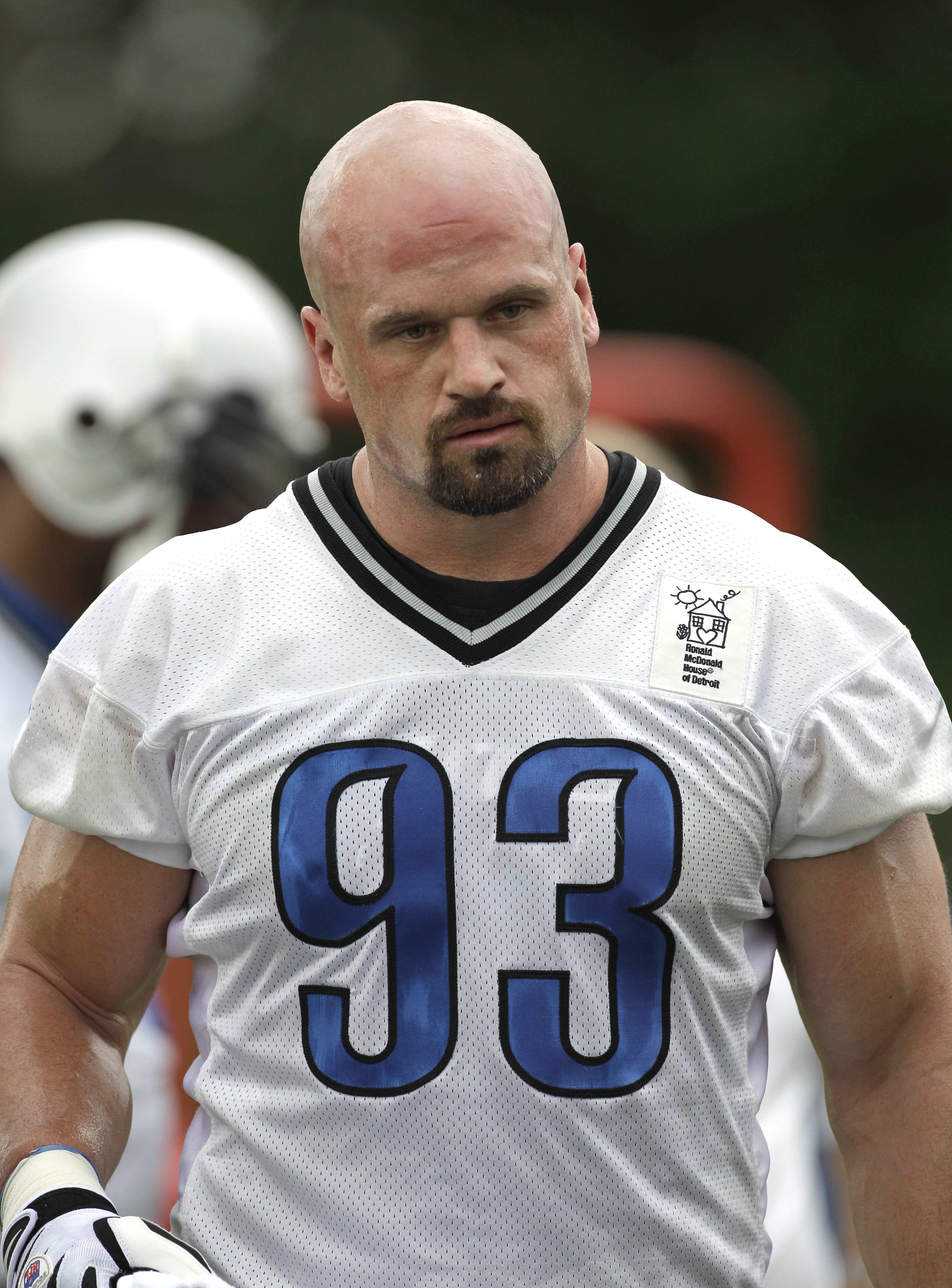 Lions marvel at Vanden Bosch's work ethic - The Blade