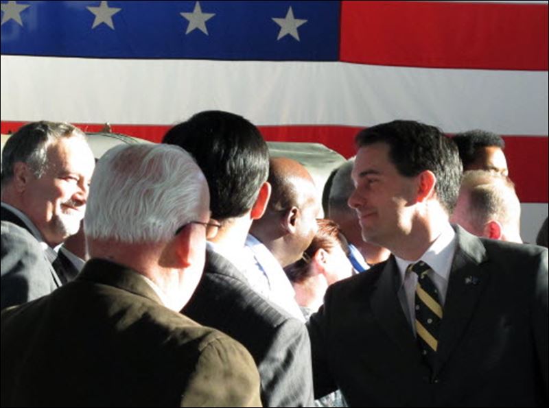  ... midnight parties to start recall effort against Wisconsin governor
