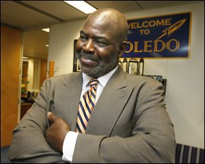 Toledo Mayor Mike Bell said tough economic times were heightening contractors' complaints about how the city awarded bids for city work.