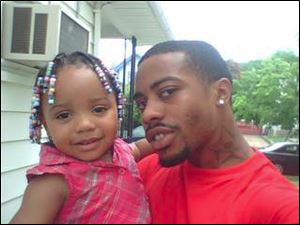 D. Green and  his daughter D'Asia.