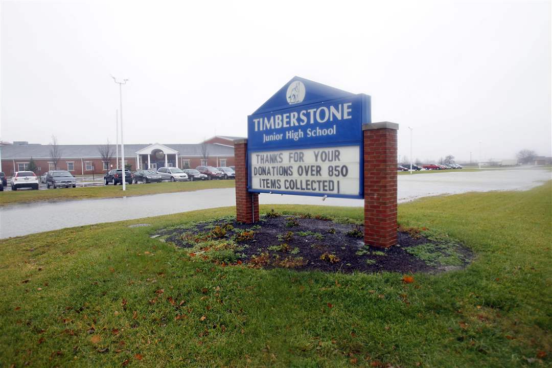 Timberstone-Junior-High-School-is-nearly-underwater
