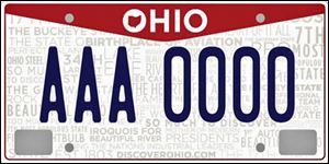 Sports teams, slogans, and famous Ohioans’ names are among possibilities for the plates that are to be available in December, 2012.