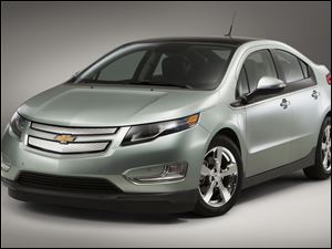 General Motors 2011 Chevrolet Volt is battery powered for the first 25 to 50 miles after charging up. The revolutionary, electric-powered Chevy Volts on-board generator automatically provides additional electricity to continue on for another 300 miles, when needed.