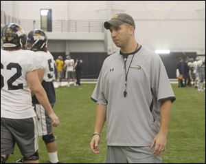 Matt Campbell, who was UT’s offensive coordinator, was named head coach Dec. 12 after the departure of Tim Beckman, who left to become the head coach at Illinois.