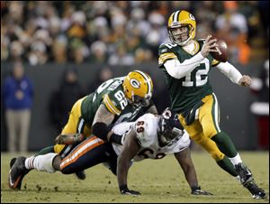 Packers quarterback Aaron Rodgers is one of seven Green Bay players chosen for the annual Pro Bowl. 