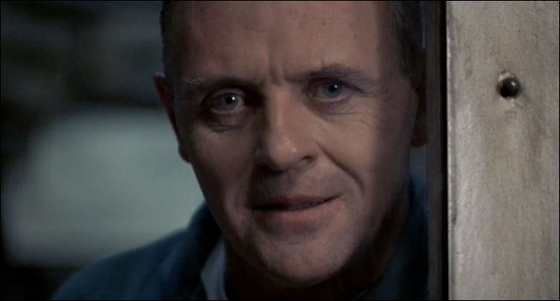 Anthony Hopkins as Dr Hannibal The Cannibal Lecter in the 1991 film 