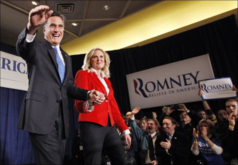 Republican presidential candidate and former Massachusetts Gov. Mitt ...