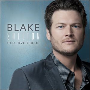 The album cover for Blake Shelton's release "Red River Blue."