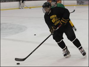 Senior forward Dalton Carter leads Northview in points with 17 goals and 13 assists. Carter is a Wildcat captain.