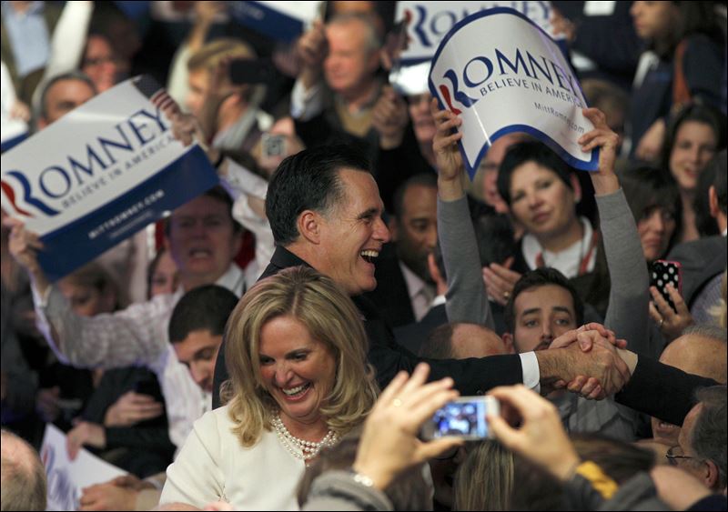 Romney's win secures status as front-runner - Toledo Blade