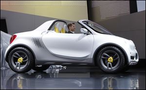 The Smart-For-Us miniature pickup is one of the concept cars at the show whose maker says it might not be built. Concept cars used to go for the 'wow' factor, experts say, but when they arrived in showrooms, the public was disappointed.