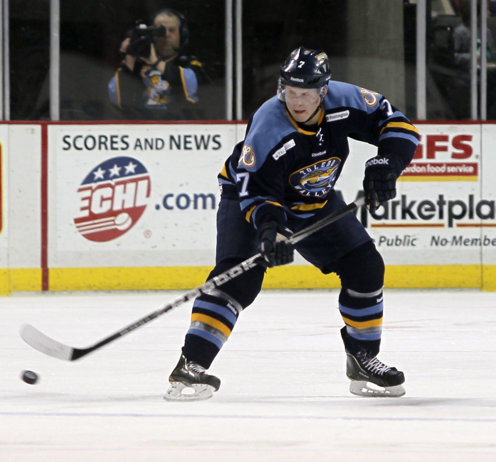 Krug content with role as Walleye enforcer The Blade