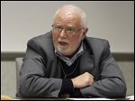 Democratic board member James Ruvolo speaks during a Dec. 13, 2011, Lucas County Board of Elections meeting at One Government Center.