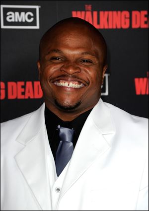 Actor IronE Singleton arrives at the premiere of AMC's 