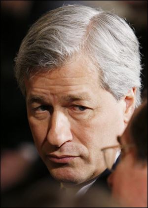 Jamie Dimon, chief executive officer of JP Morgan Chase.