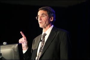 Dave Heidenreich, chairman of the board at EBO Group near Akron and the author  of ‘Exponential Solar,’ told the Toledo Regional Chamber of Commerce Thursday that solar power and other aspecs of clean energy have the potential to play a large role in revitalizing the economy of northwest Ohio.