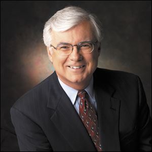 Bruce Wilkinson, author, speaker, leader of various global and humanitarian causes, while make a stop in Toledo.