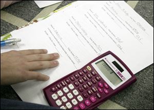 Not only do students use math skills, but they can follow world and national financial affairs.
