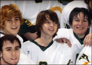 Cody Van Hersett, a 16-year-old hockey player at Clay High School, was killed when a tractor-trailer rig hit his pickup.