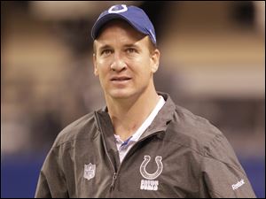 Indianapolis Colts' Peyton Manning 