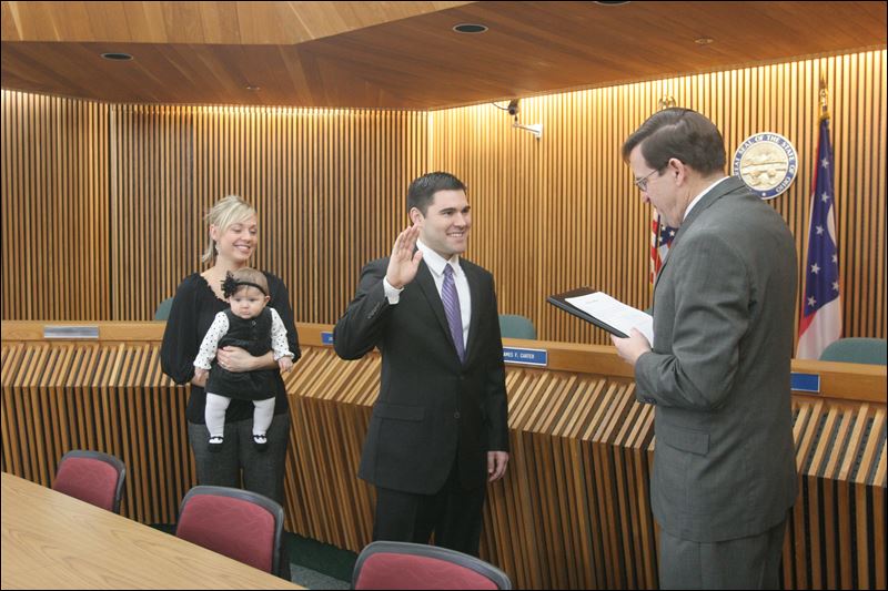 New Wood County Commissioner takes oath Toledo Blade