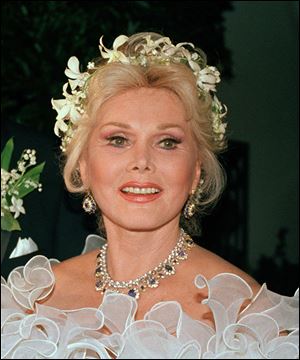 Actress Zsa Zsa Gabor will celebrated her 95th birthday behind closed doors Monday.