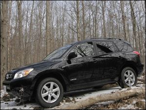 A 2007Toyota RAV-4.