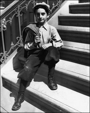 Danny Thomas, shown here at age 9 in 1921, was born in Michigan as Amos Muzyad Yakhoob Kairouz  but grew up in the 'little Syria' section of North Toledo.