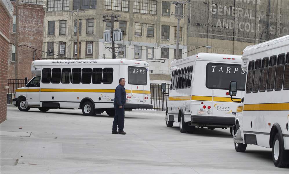 TARPS vehicles join employees at new 7.5M garage The Blade
