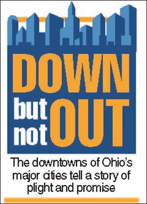 Down but not out logo 