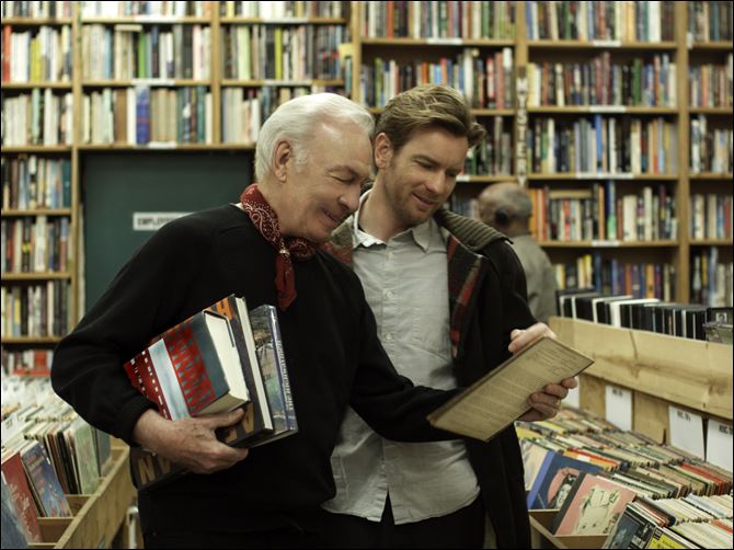 Christopher Plummer plays Ewan McGregor’s dad in ‘Beginners.’