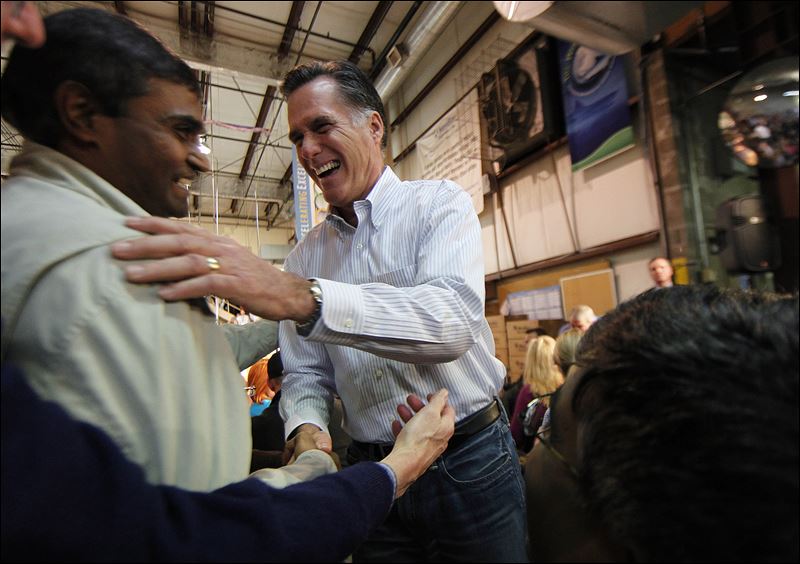 Romney focus on jobs during Cincinnati talk - Toledo Blade