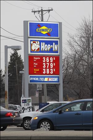 Prices in the high $3.60s per gallon for self-service regular so far isn't a record.
