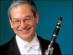 Guest clarinetist David Shifrin delighted audience members during the Toledo Symphony's classic series.