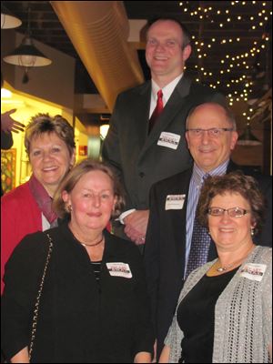 'Friend-raisers' for Heart and Soul: Caring for Our Community are, clockwise from top, Tony Rasczyk, David Schlaudecker, darlene rasczyk, Sally Binard, and Mary Beth Zolink.
