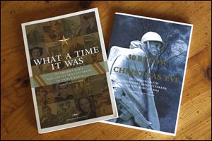 Bud Fisher's 'What a Time It Was' has interviews with World War II veterans. His second book, '30 Below on Christmas Eve' has interviews with Korea veterans.