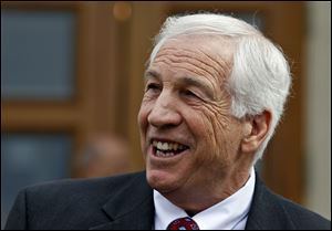 Jerry Sandusky is scheduled to stand trial in mid-May on sexual assault accusations.