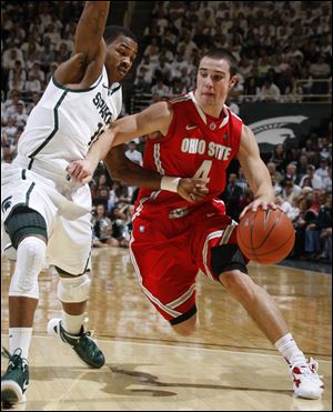 Ohio State sophomore Aaron Craft was named the Big Ten’s defensive player of the year.