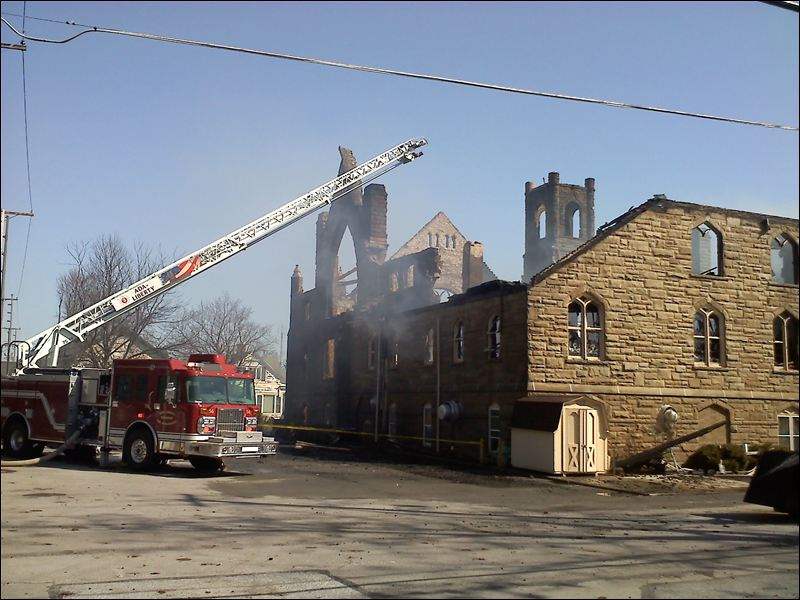 Huge fire devours historic church in downtown Ada The Blade