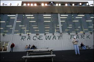 Penn National Gaming Inc., owner of Toledo's Raceway Park, maintains that the slot machines to be installed at the track would directly compete with Hollywood Casino Toledo. Live racing is to open April 30.